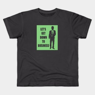 Businessman Kids T-Shirt